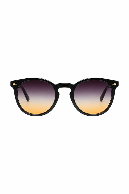 DAWN sunglasses - Black - Sunset Lens