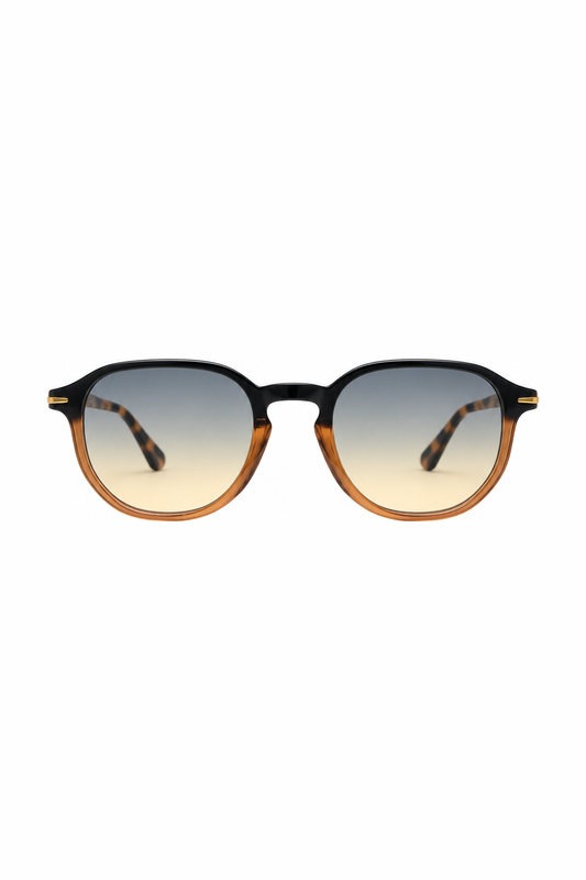 SKYLINE sunglasses - Honey - Blue Lens