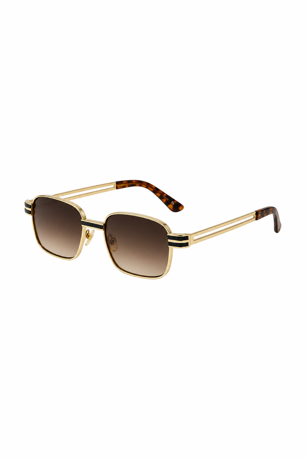 FALL sunglasses - Gold - Brown Lens